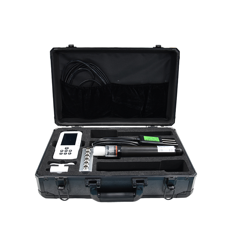 土壤溫濕度電導率含鹽量ph測定儀